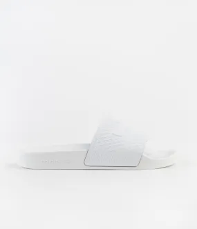 Adidas Shmoofoil Slides - FTWR White / FTWR White / FTWR White