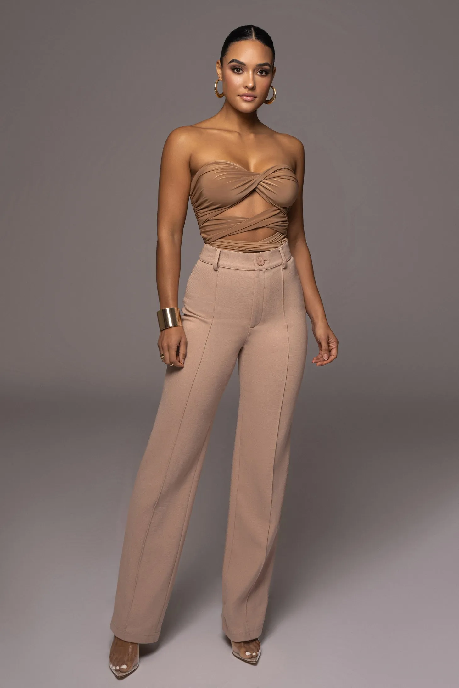 Almond New Heights Top