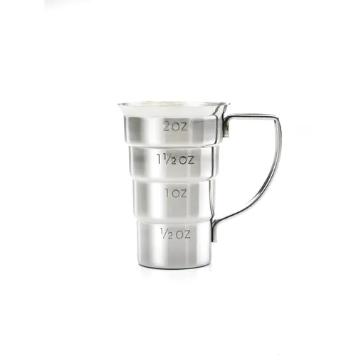 Barfly 2 Oz Stepped Jigger, Stainless Steel