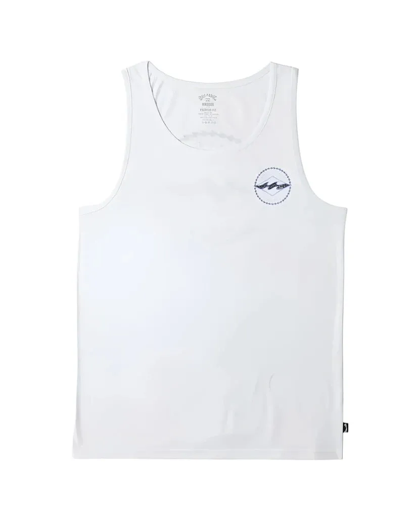 BILLABONG Rotor Diamond Tank Top White