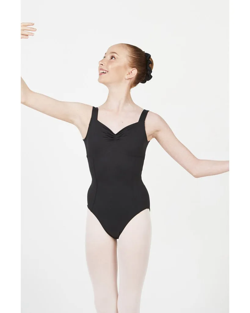 Claudia Dean World Aurora Signature Collection Sweetheart Neckline Seamed Tank Leotard - Girls