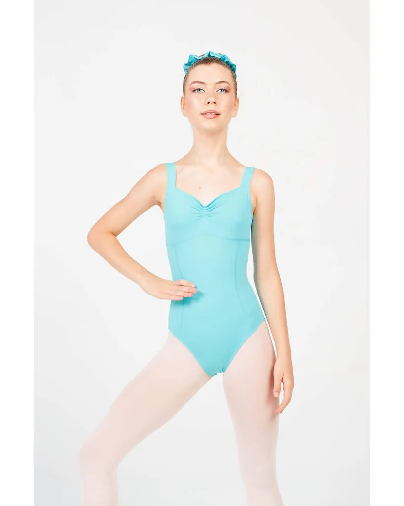 Claudia Dean World Aurora Signature Collection Sweetheart Neckline Seamed Tank Leotard - Girls