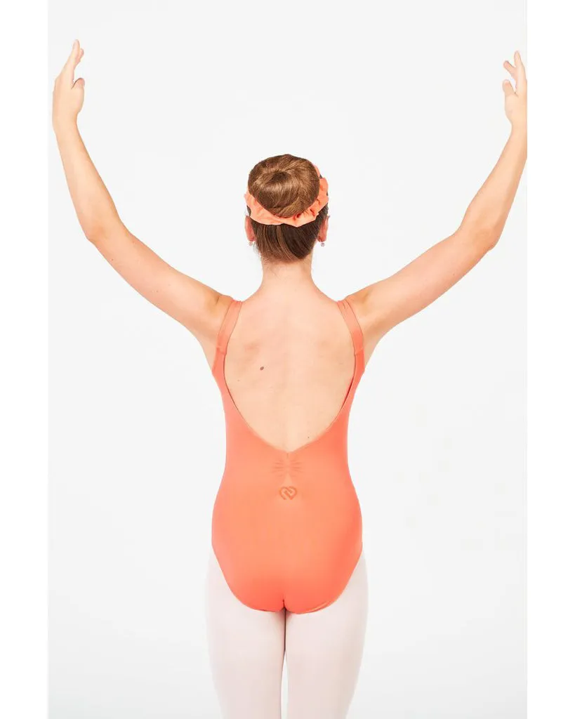 Claudia Dean World Aurora Signature Collection Sweetheart Neckline Seamed Tank Leotard - Girls