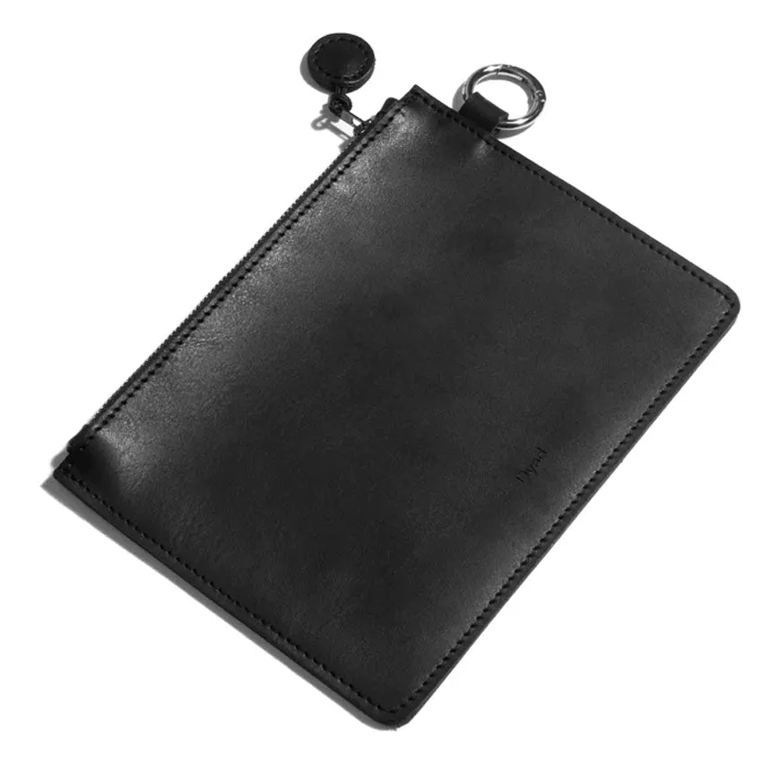 Essence Rectangular Leather Pouch