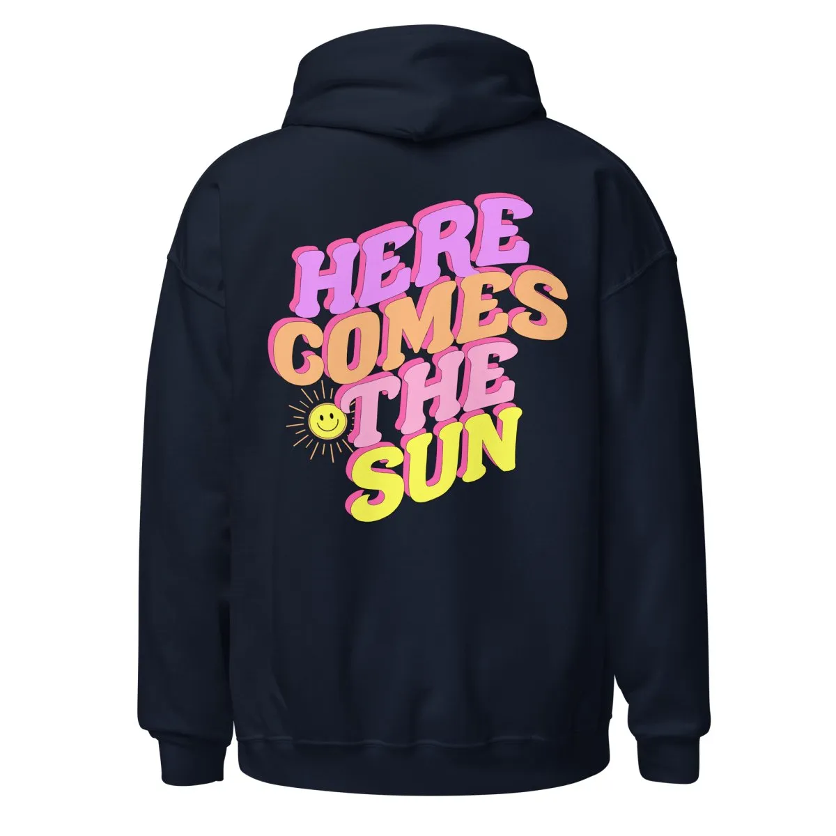 Initialed 'Here Comes The Sun' Front & Back Hoodie