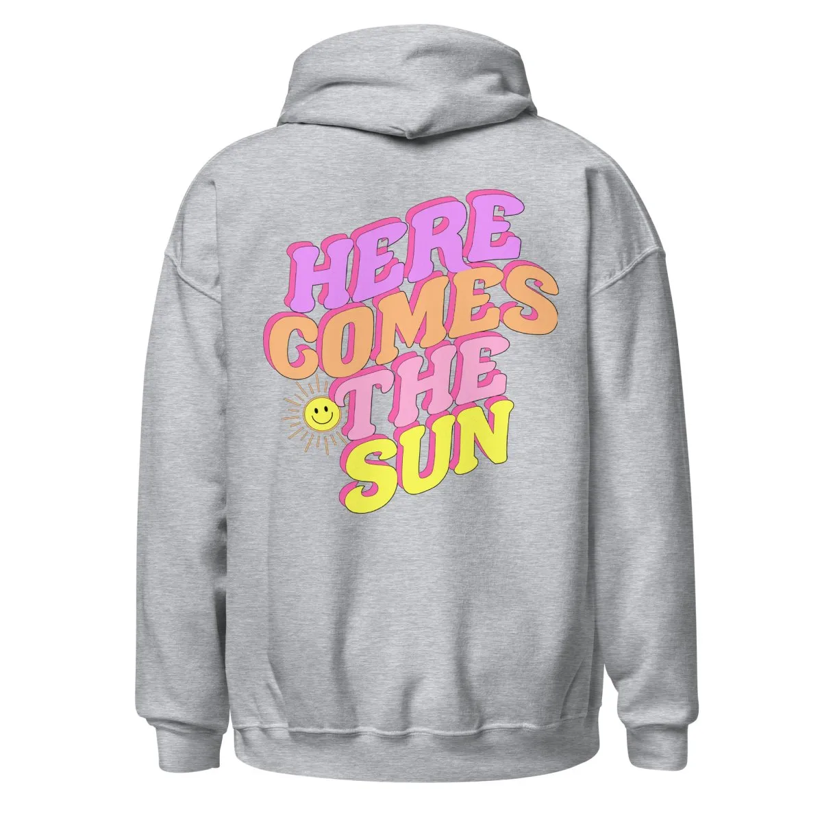 Initialed 'Here Comes The Sun' Front & Back Hoodie