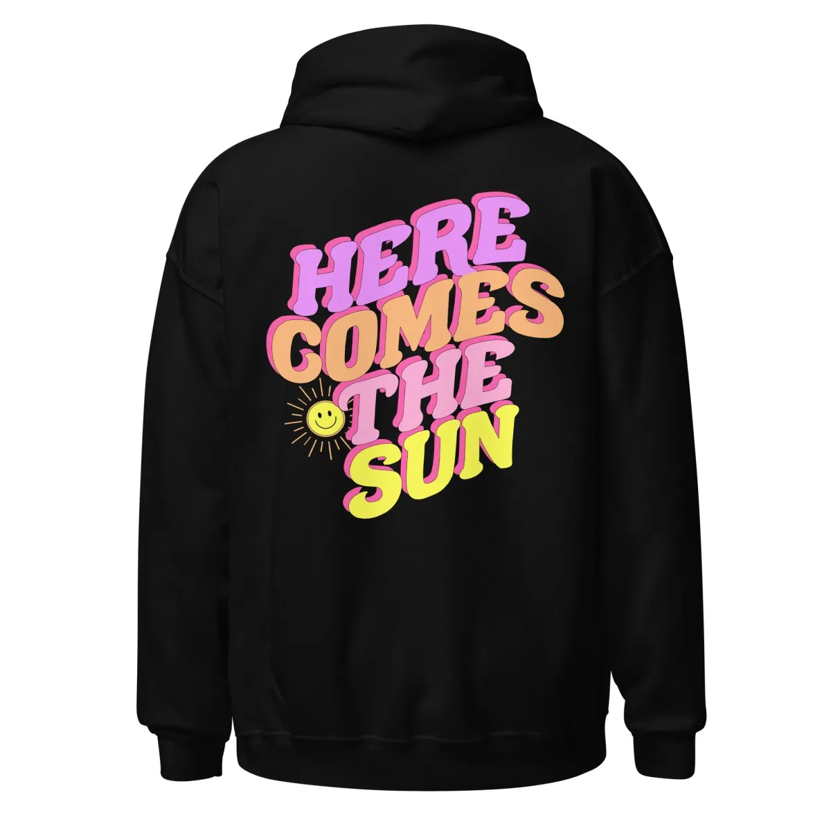 Initialed 'Here Comes The Sun' Front & Back Hoodie
