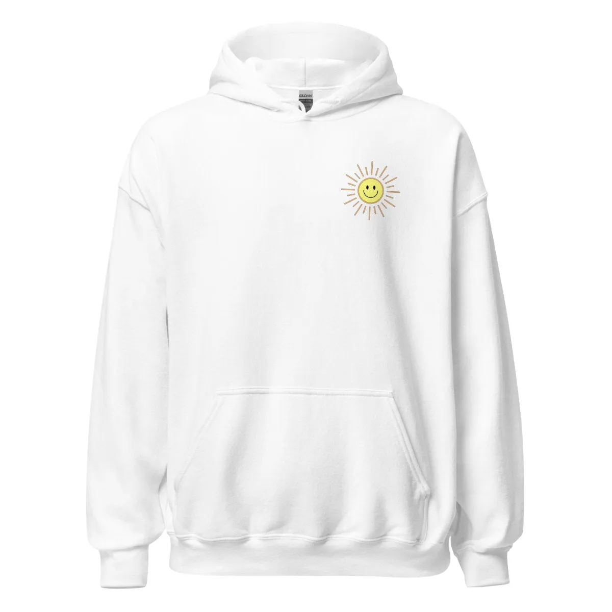 Initialed 'Here Comes The Sun' Front & Back Hoodie