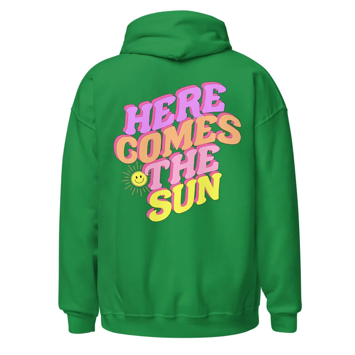 Initialed 'Here Comes The Sun' Front & Back Hoodie