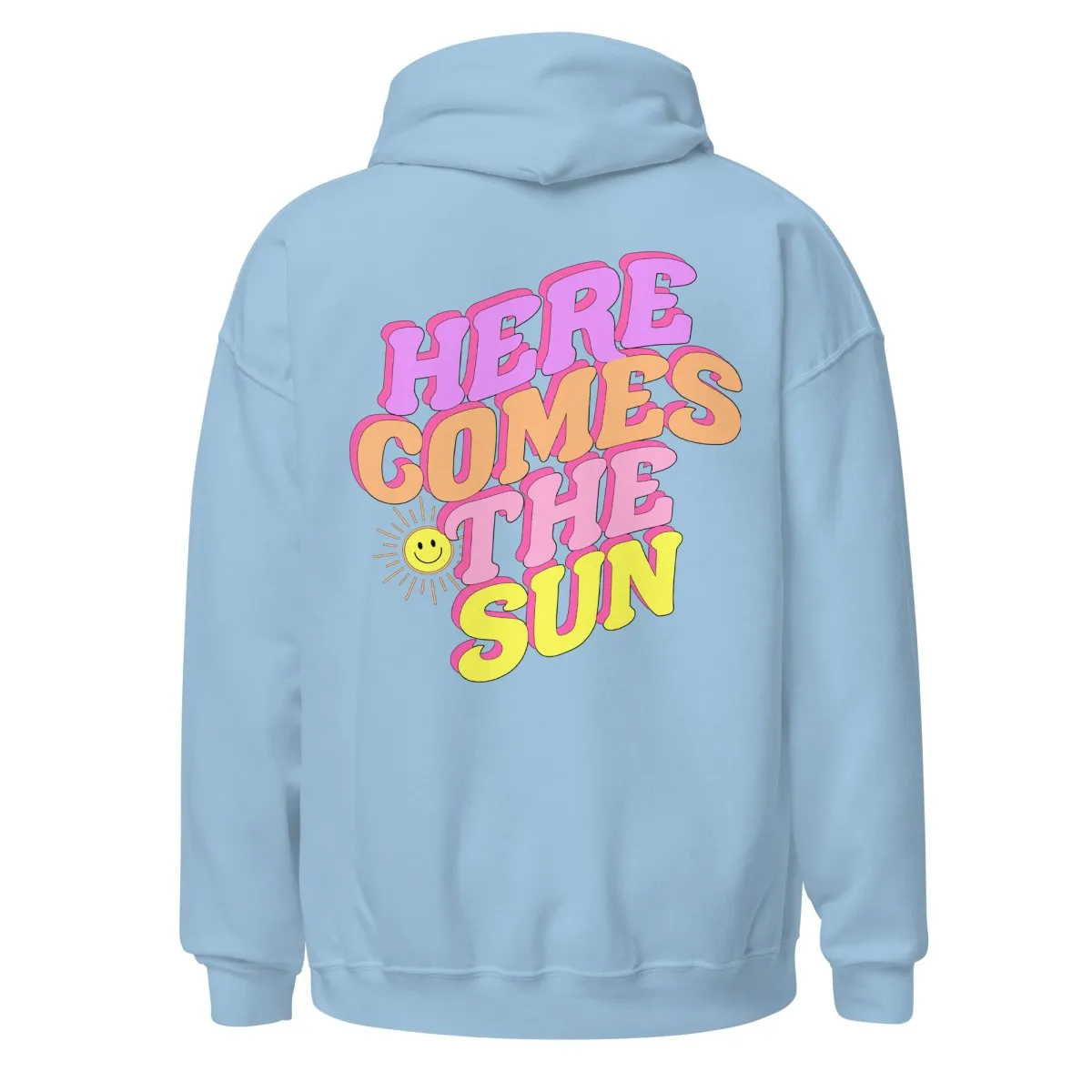 Initialed 'Here Comes The Sun' Front & Back Hoodie