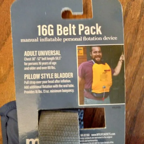 mti Belt Pack Life Preserver