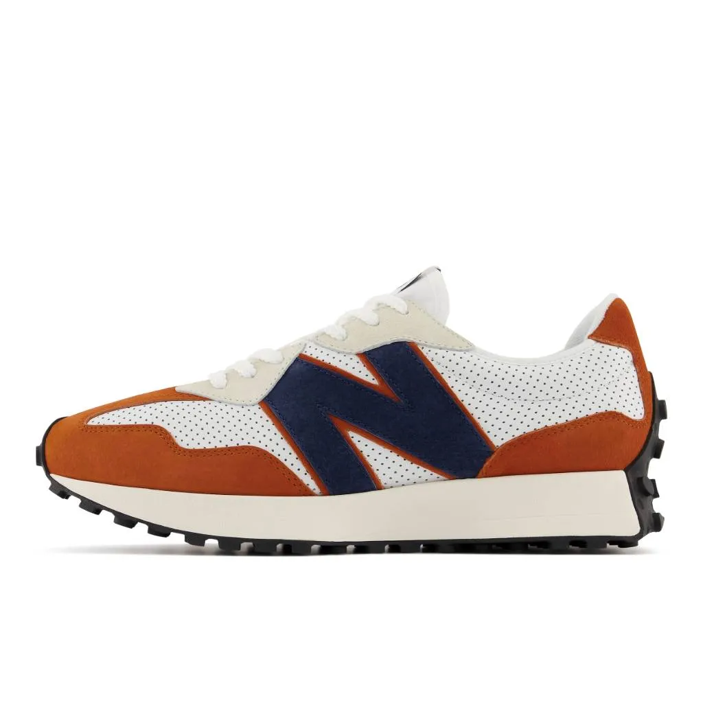 New Balance MS327-PR v1 White with Natural Indigo