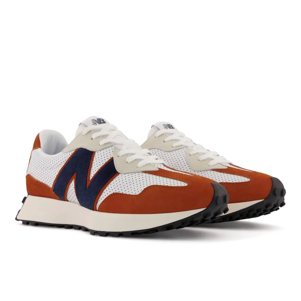 New Balance MS327-PR v1 White with Natural Indigo