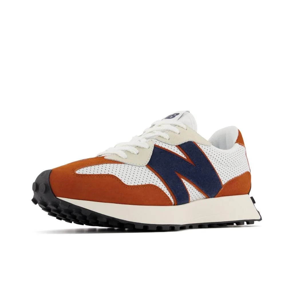 New Balance MS327-PR v1 White with Natural Indigo