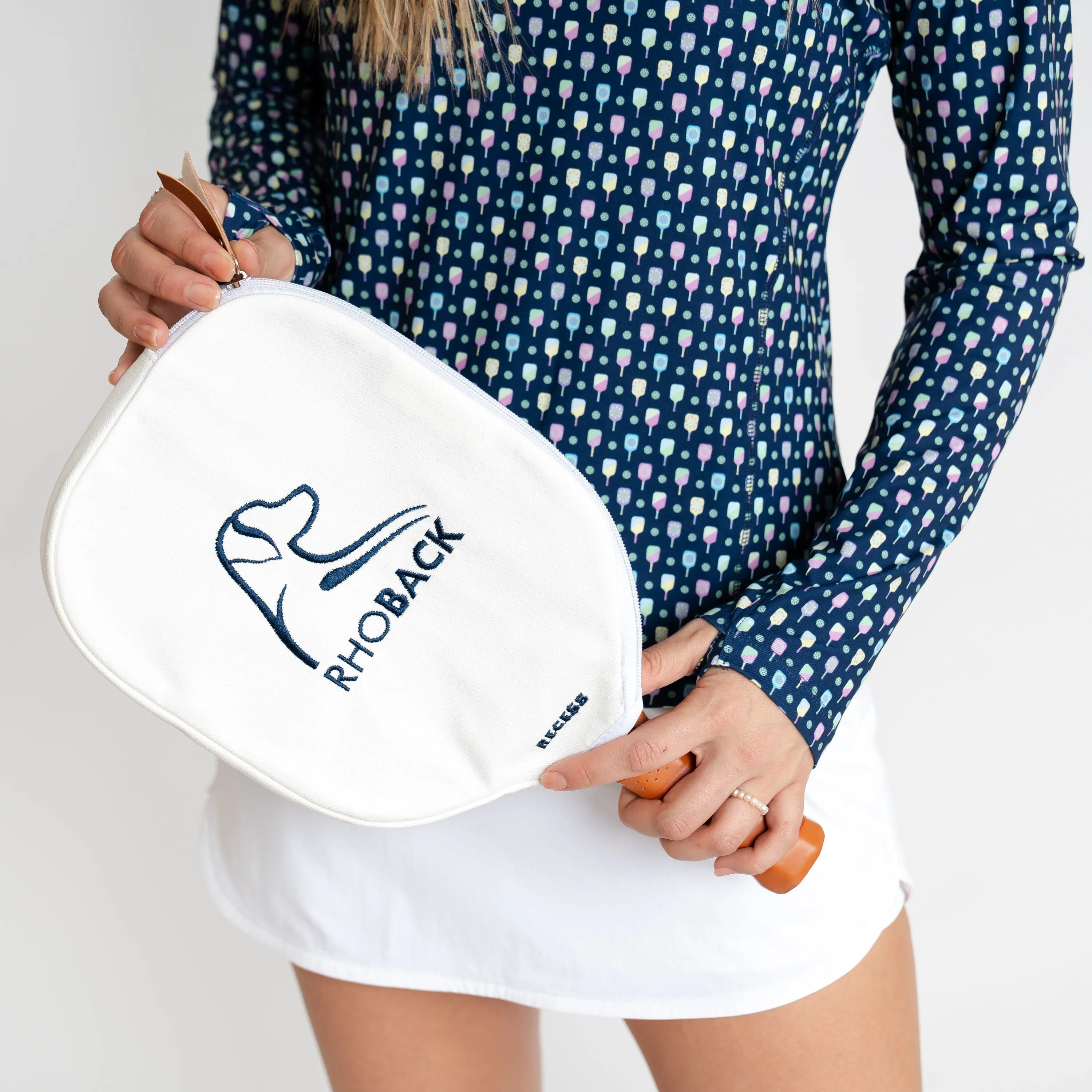 Pickleball Performance Q-Zip | The Pickleball - Admiral Navy