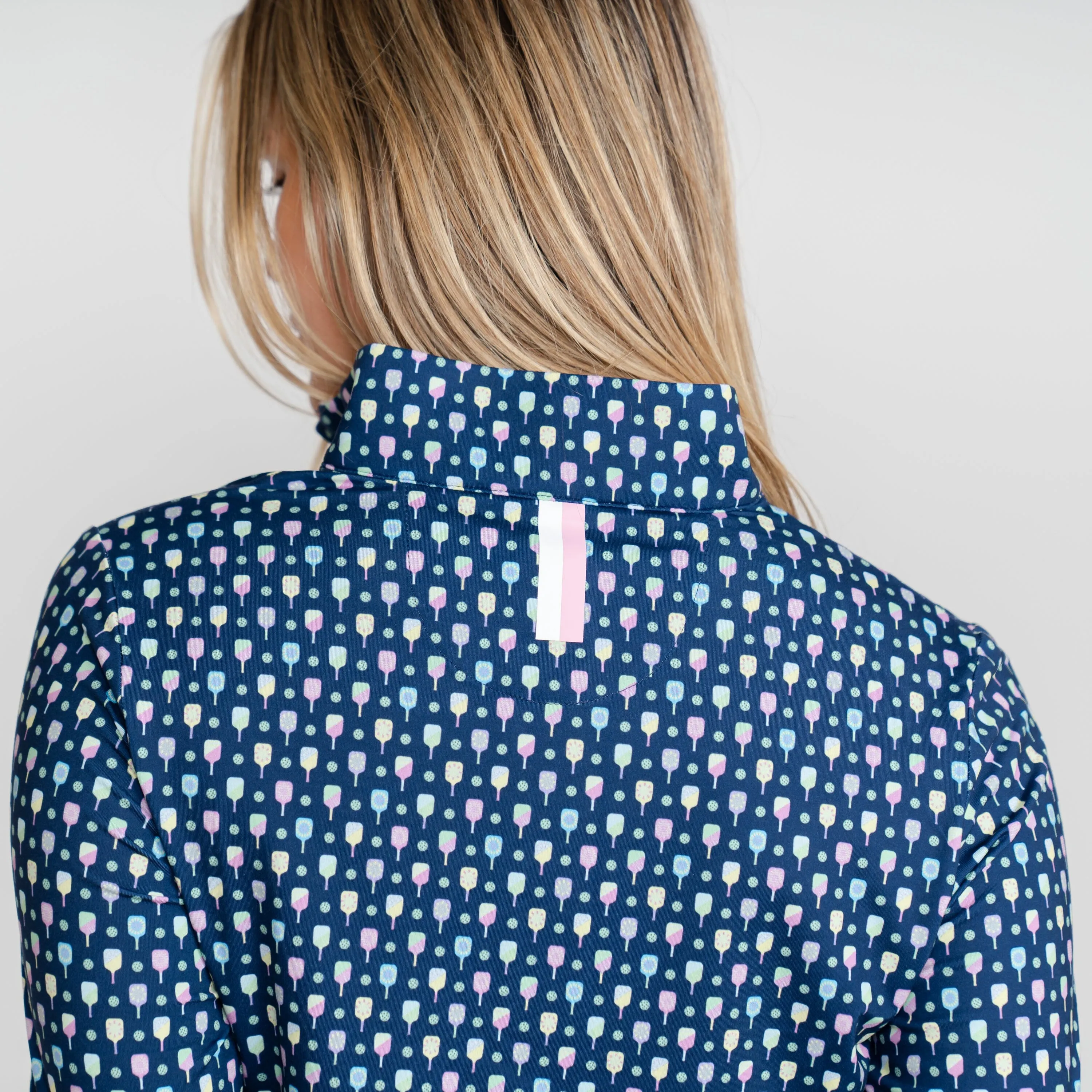 Pickleball Performance Q-Zip | The Pickleball - Admiral Navy