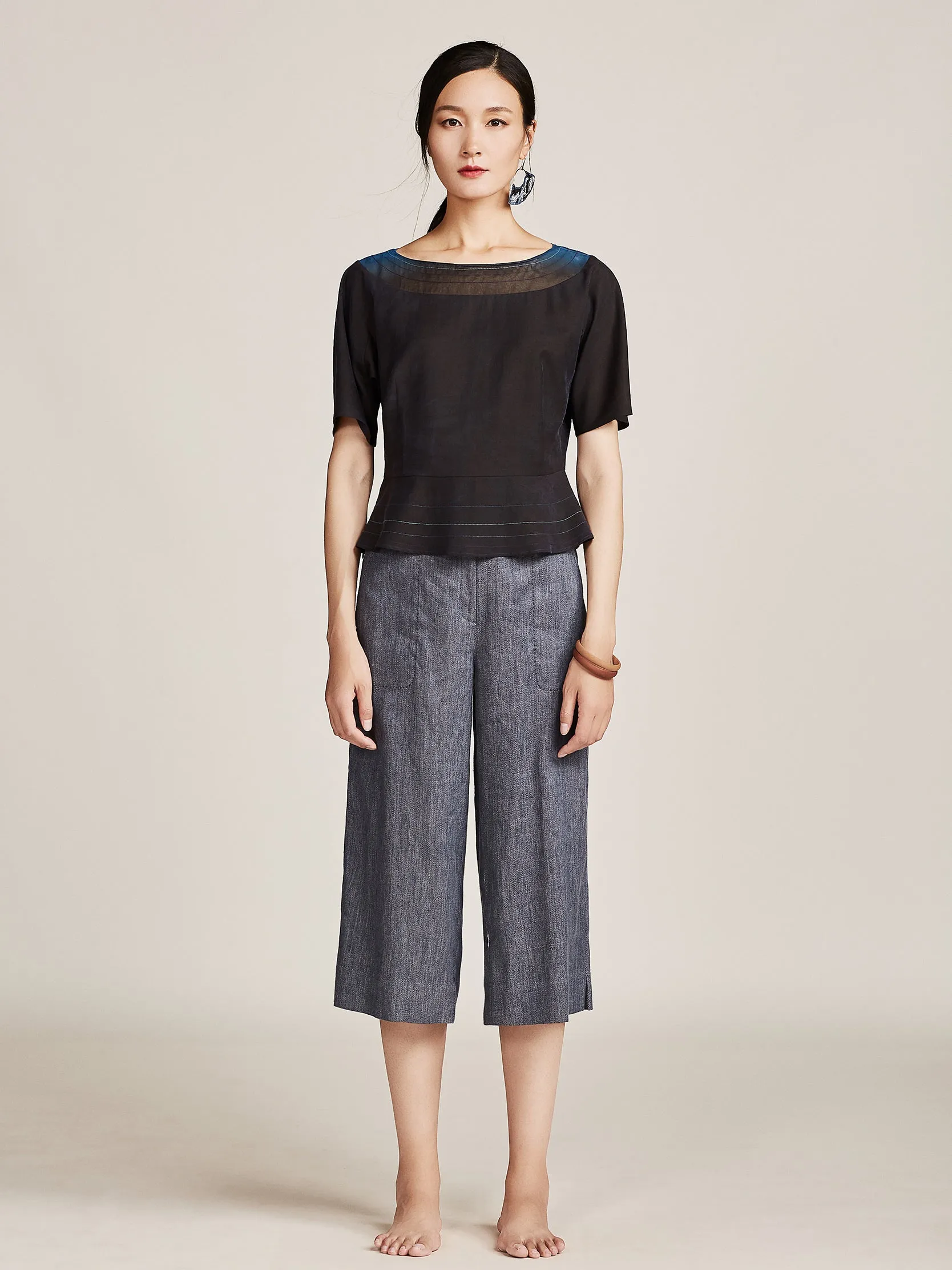 Splicing collar top
