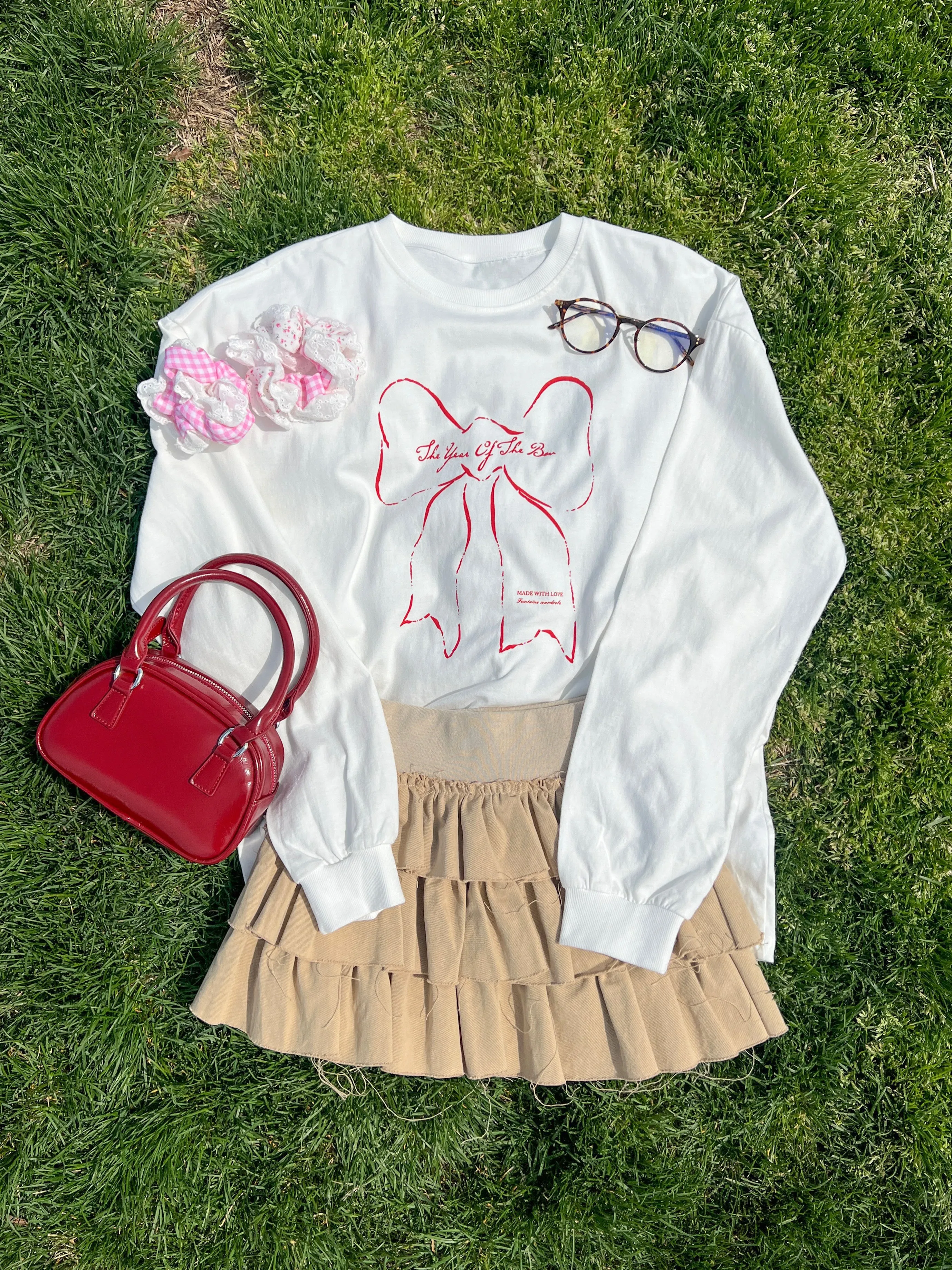 Tiered Frill Mini Skort
