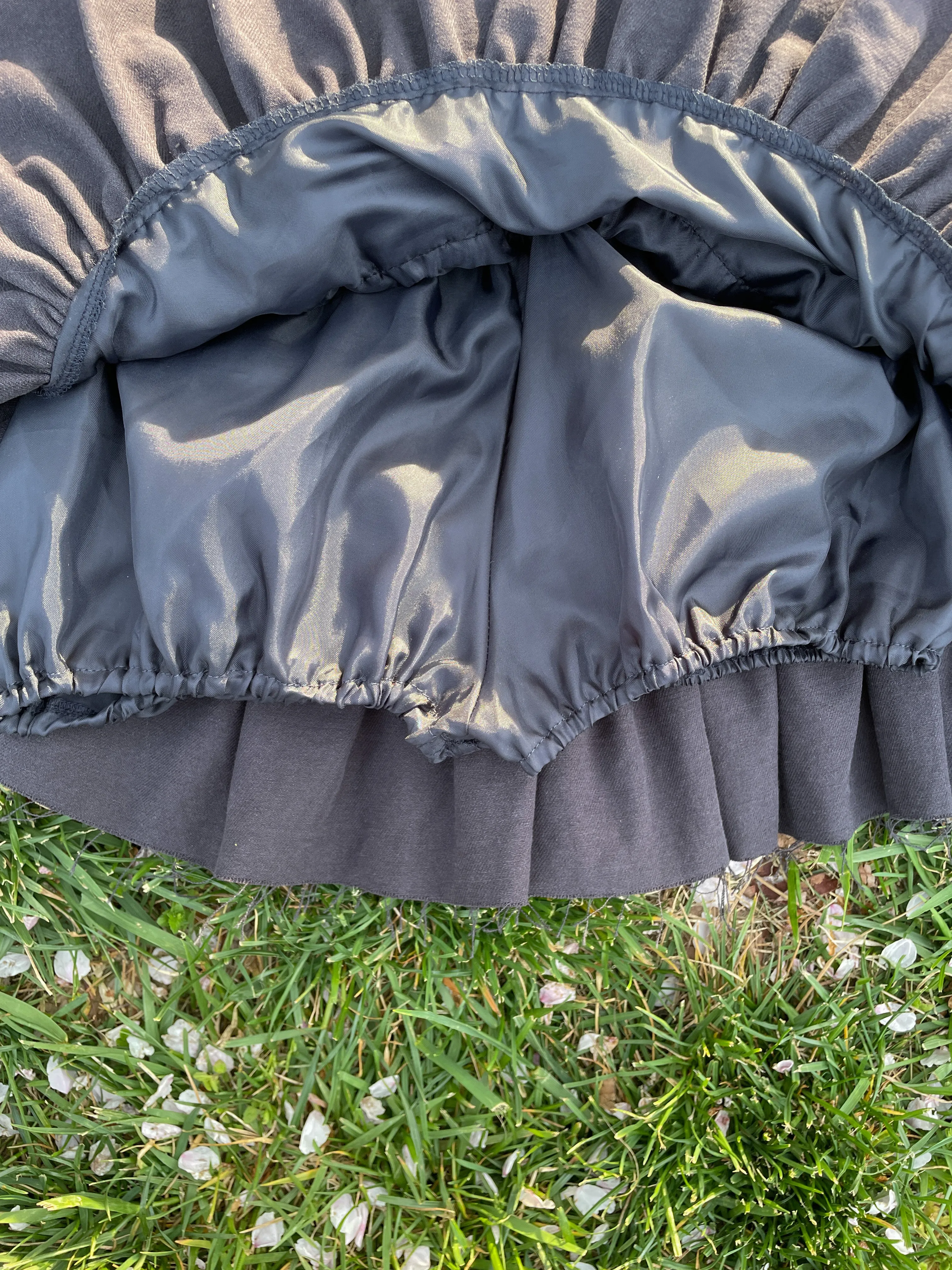 Tiered Frill Mini Skort
