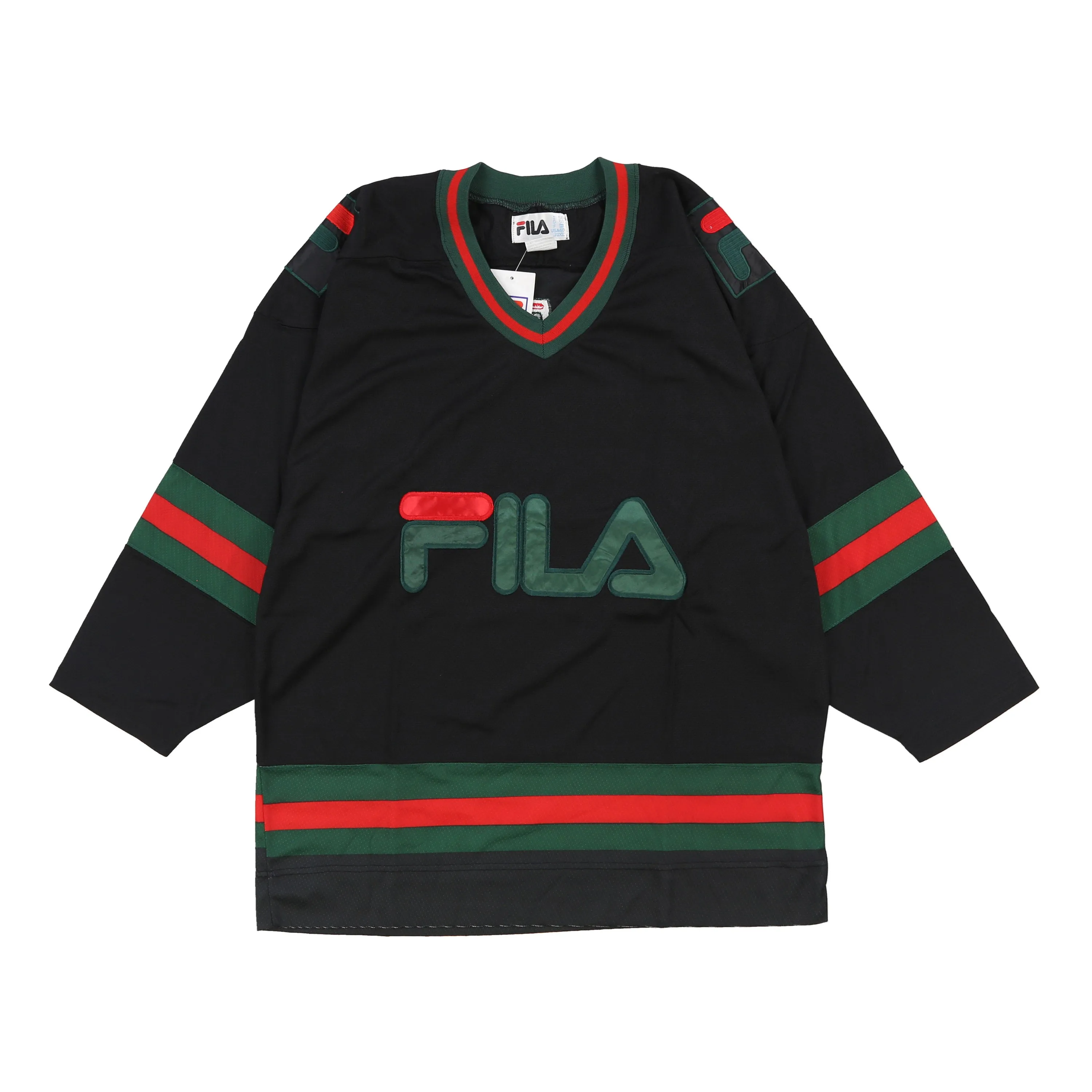 Vintage New Fila Logo Hockey Jersey