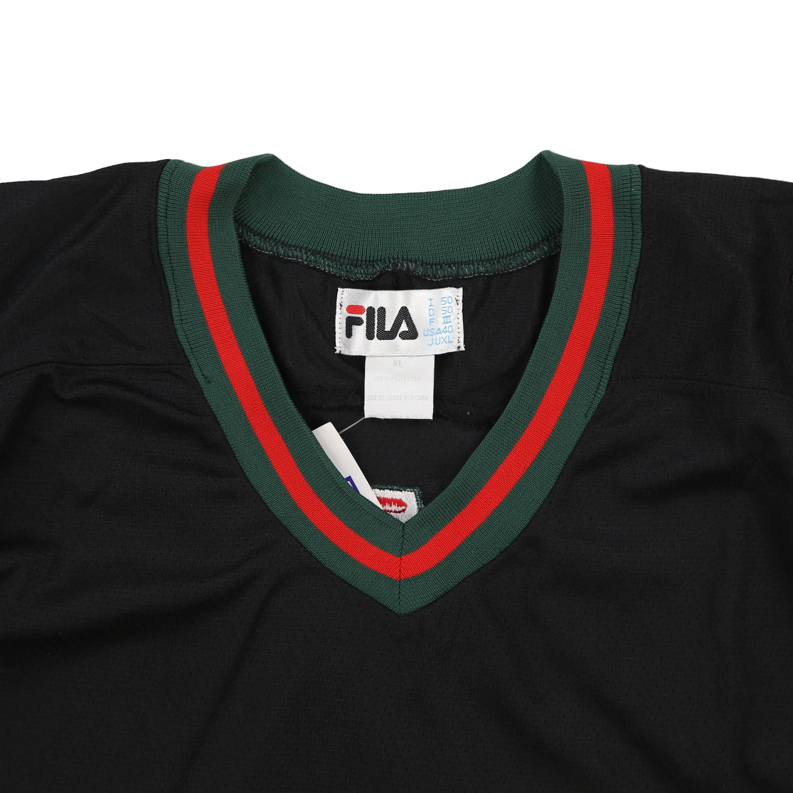 Vintage New Fila Logo Hockey Jersey