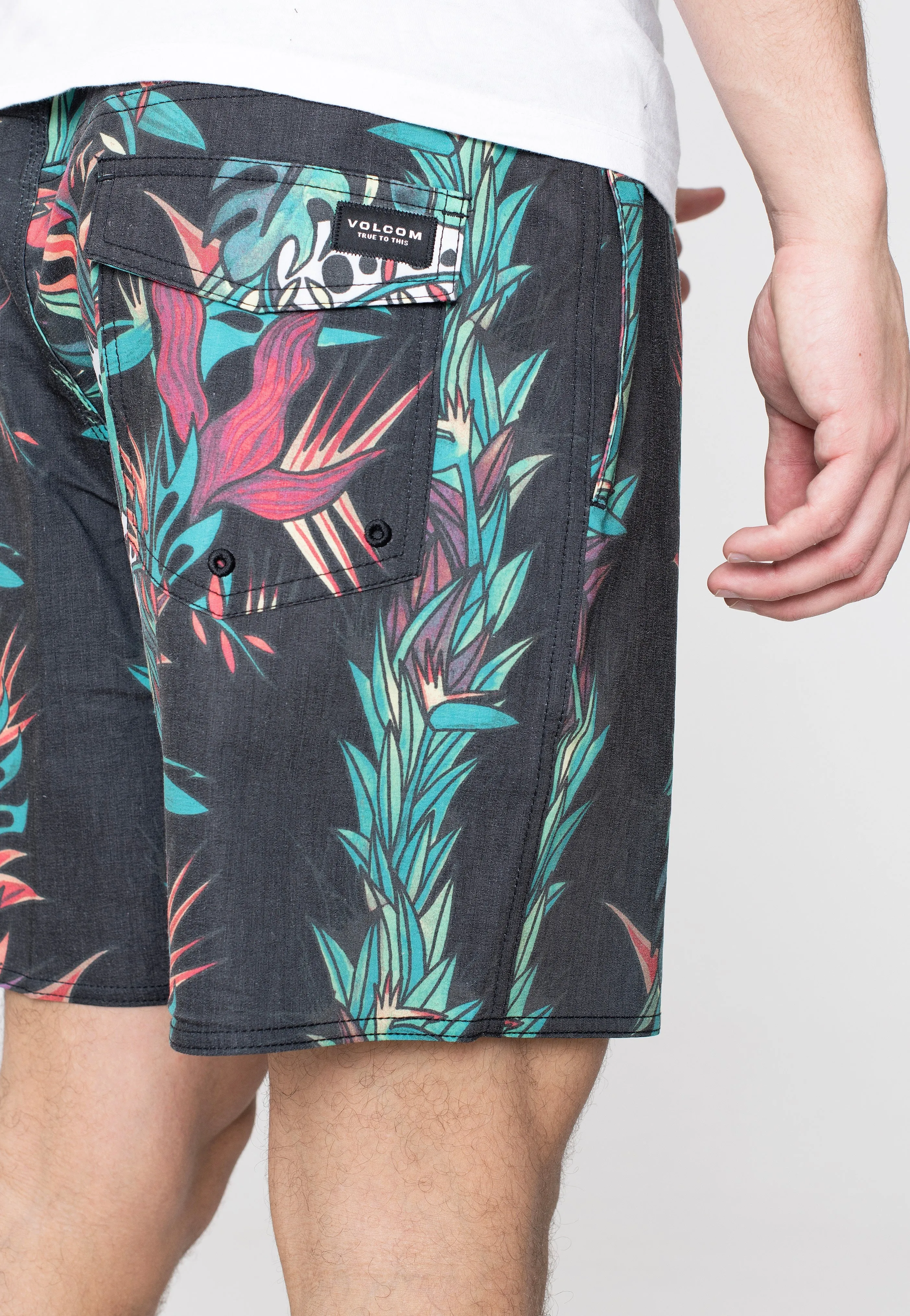 Volcom - V Ent Pepper Stoney 17 Black - Board Shorts